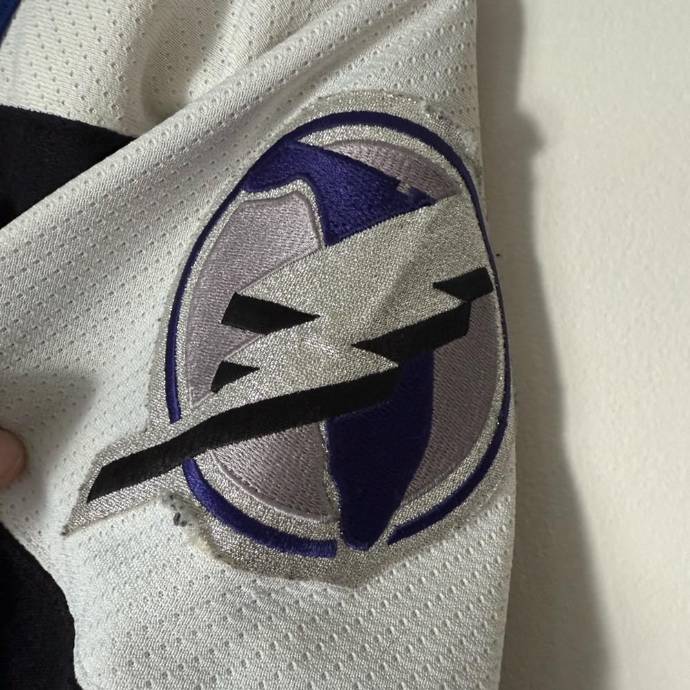 Vintage CCM Tampa Bay Lightning Jersey Black Hockey NHL 90s Men’s Size Large - Picture 7 of 10